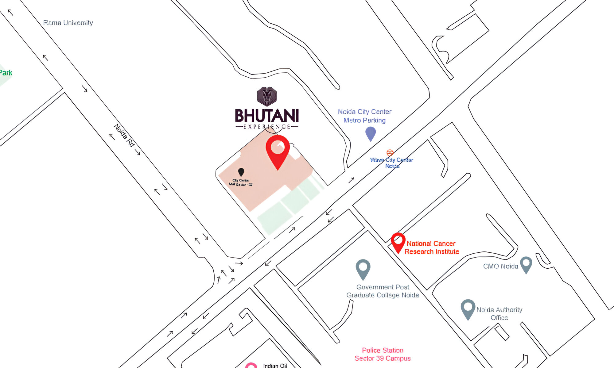location-Bhutani-Citycenter