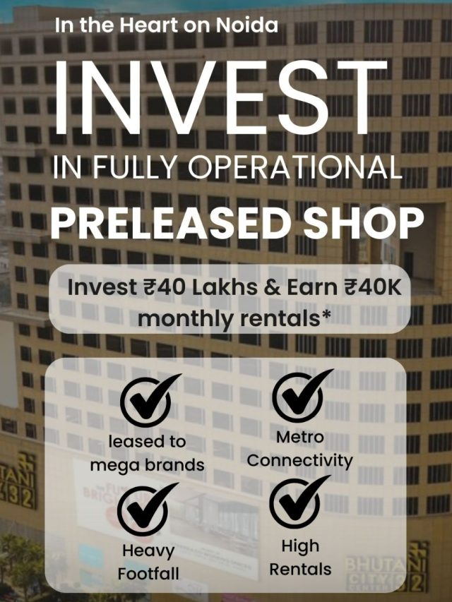 Preleased Investment with Big Brand
